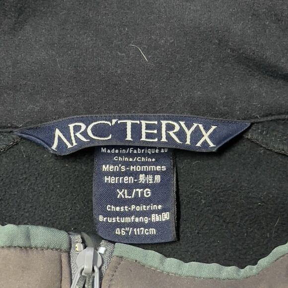 Arc’teryx Herren Soft Shell Full Zip Jacket Brown Men XL GUC Read* - Picture 5 of 12